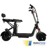 Электроскутер Kugoo Kirin C3 15AH, 1000W Черный