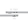 Apple Macbook Air 15 M3 8/512Gb 2024 MRYQ3 Серебристый