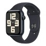Apple Watch SE 2 (2023) GPS 40mm Midnight Aluminum Case with Midnight Sport Band - S/M (MR9X3)