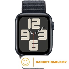 Apple Watch SE 2 (2023) GPS 40mm Midnight Aluminum Case with Midnight Sport Loop (MRE03)