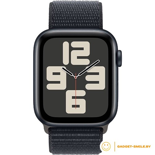 Apple Watch SE 2 (2023) GPS 40mm Midnight Aluminum Case with Midnight Sport Loop (MRE03)